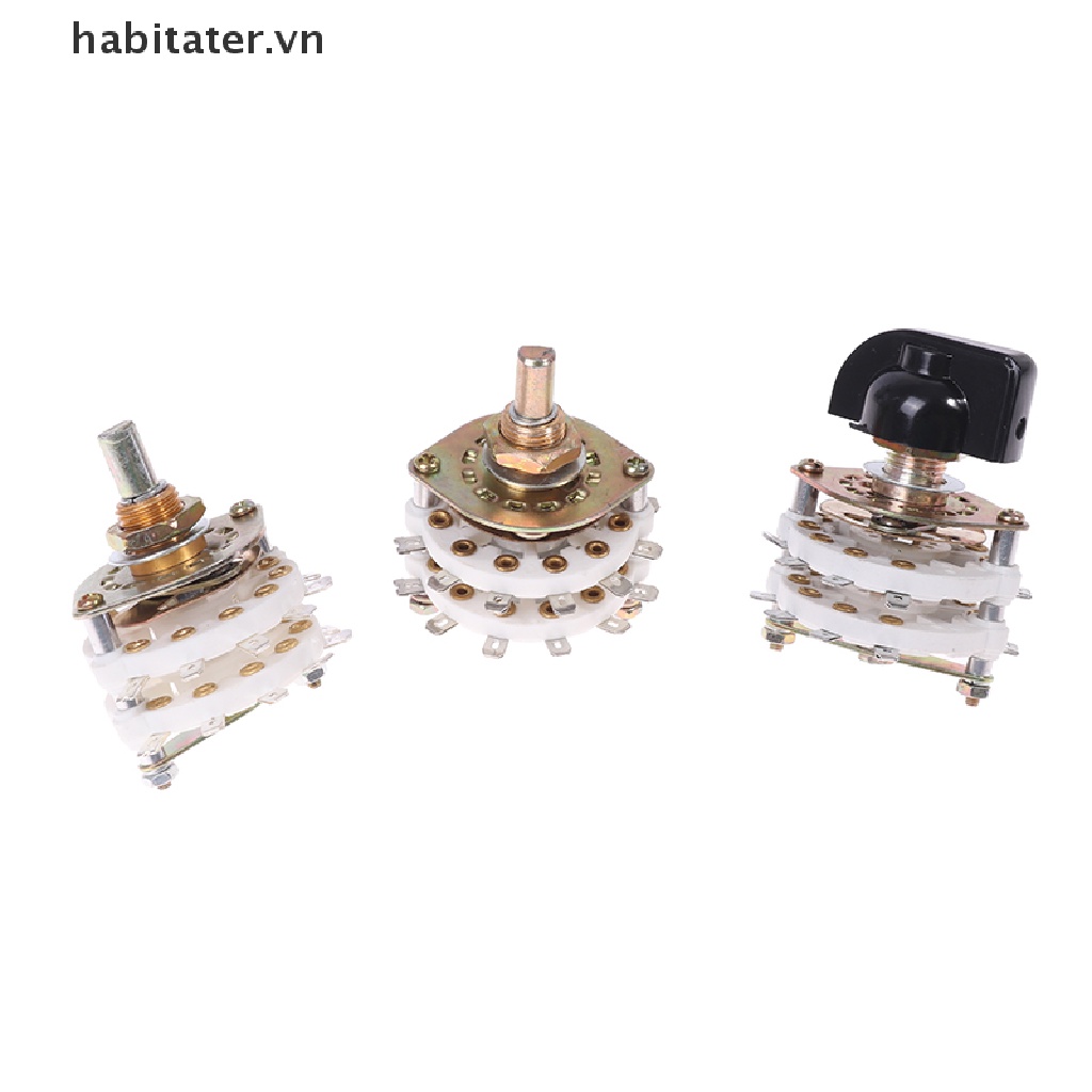 Bộ Chuyển Đổi Kênh Xoay KCZ 2 Cực 6 / 7 / 8 / 9 / 10 / 11 4 Cực 3 / 5 Chuyên Dụng