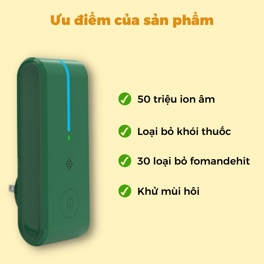 MÁY LỌC KHÔNG KHÍ THÔNG MINH KẾT HỢP ĐÈN NGỦ ĐA NĂNG JHQ-11