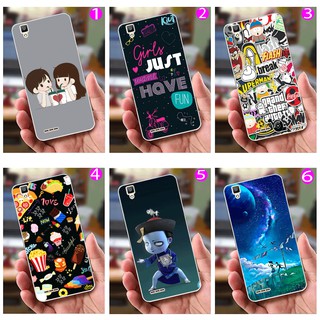Ốp lưng Oppo F1 / A35 (dẻo viền trắng trong) - Hình Tiểu Cương Thi, Couple, Flat Lay