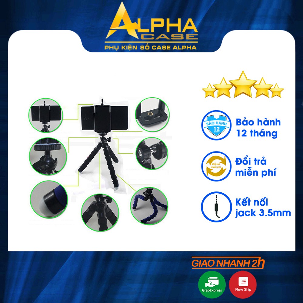 Tripod giá đỡ điện thoại bạch tuộc đa năng