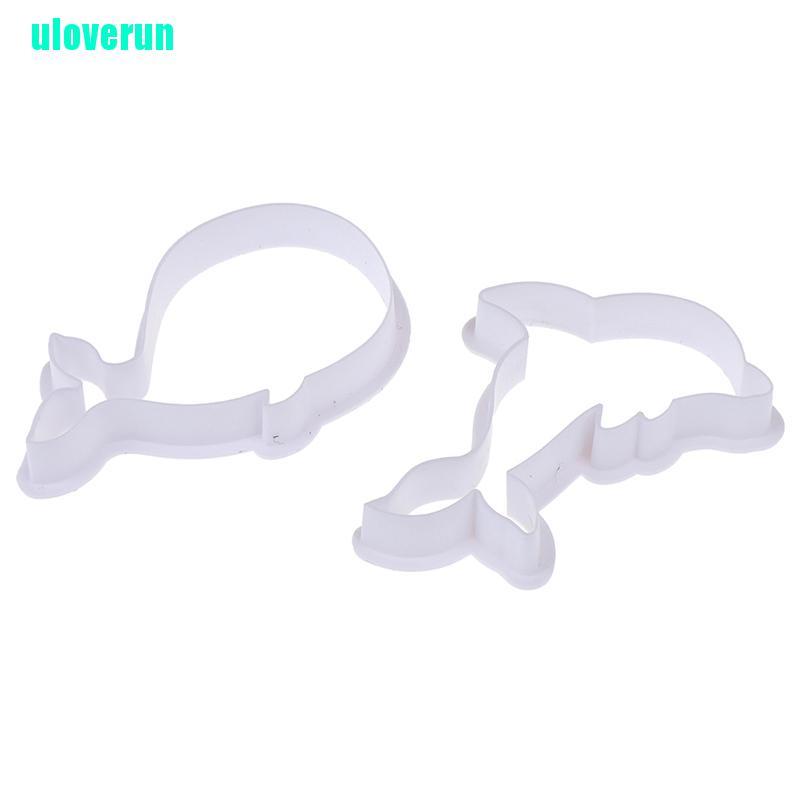 Set 8 Khuôn Cắt Bánh Quy Mini Hình Sinh Vật Biển