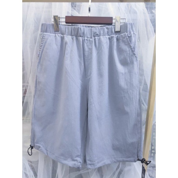 (XẢ KHO) QUẦN SHORT ĐŨI THÔ COTTON FORM RỘNG MỀM MÁT