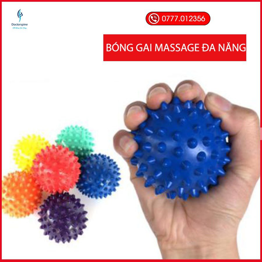 Bóng Gai Cao Su Tập Cơ Tay Phục Hồi Chức Năng Sau Tai Biến