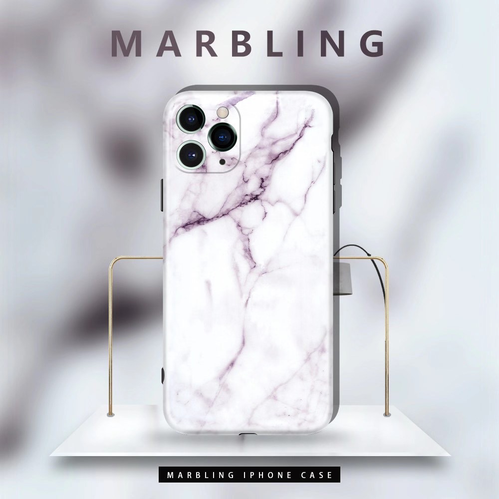 Ốp Điện Thoại Họa Tiết Vân Đá Cẩm Thạch Cao Cấp Cho iPhone 12 12mini Pro Promax 11 Pro Promax X XR XSMax 7/8plus SE2 | BigBuy360 - bigbuy360.vn