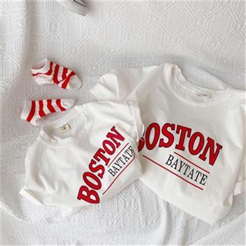 Áo thun ngắn tay dáng rộng thời trang cho bé trai