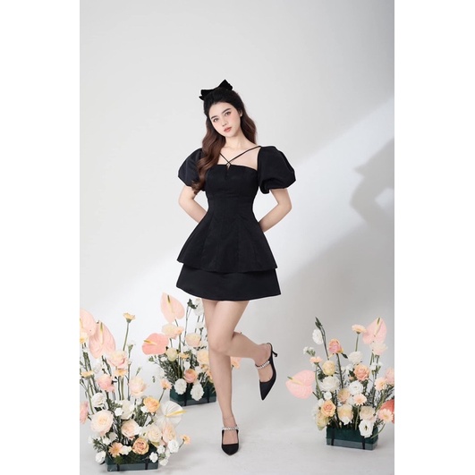 Áo Tay Phồng Dây Chéo Thanh lịch - Katie Top