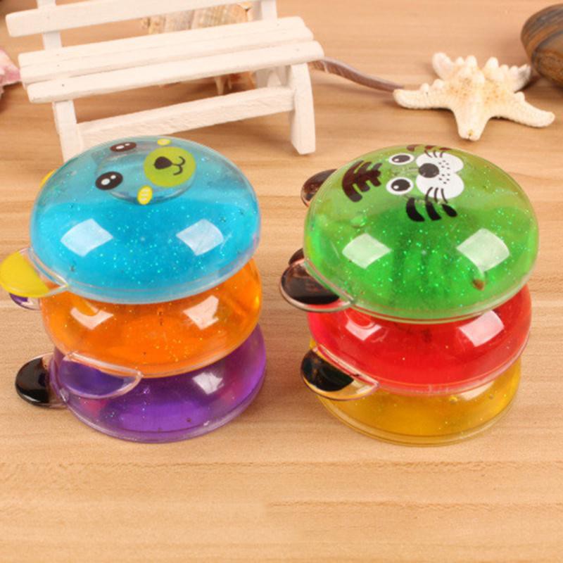 Slime Dẻo Ma Thuật Màu Sắc Trong Suốt Đáng Yêu Vui Nhộn Cho Bé