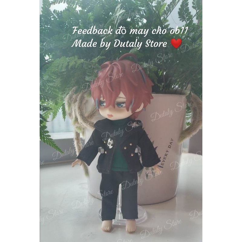 Ob11 - Set 16 trang phục cosplay Doppo của HypMic vừa với búp bê obitsu 11, nendoll, ddf, UFdoll, ymy