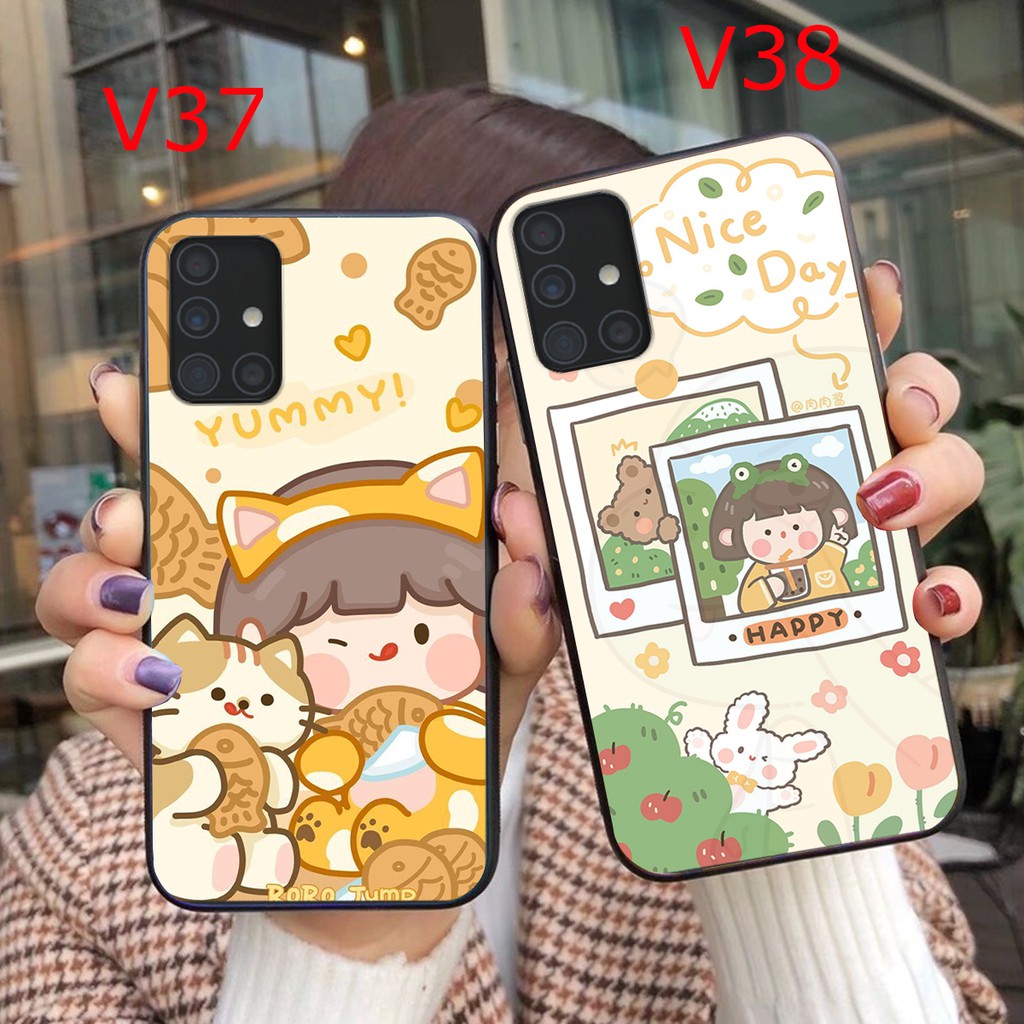 Ốp Samsung M51 - Samsung A71 - Samsung A51 - Samsung A31 in hình họa tiết RORO JUMP cute