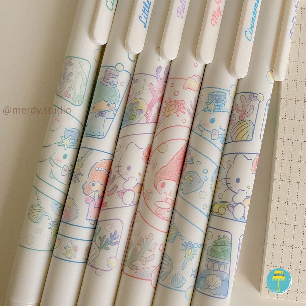 Bút mực đen GuangBo Sanrio Characters ngòi 0.5mm