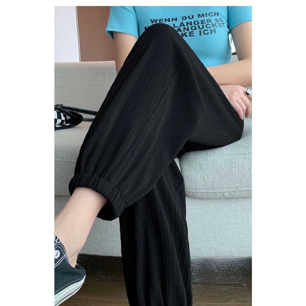 Quần ZHELIHANGFEI có dây rút thiết kế mới cao cấp thời trang dành cho nữ