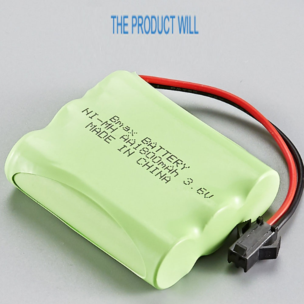 Pin đồ chơi ô tô điều khiển AA 3.6V - 2800mAh chuẩn cắm SM