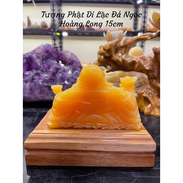 Tượng Phật Di Lặc Đá Ngọc Hoàng Long Phong Thuỷ