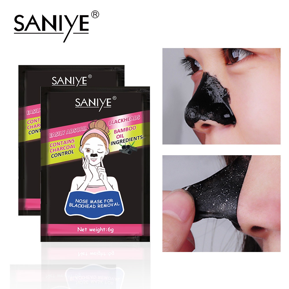 [Hàng mới về] Mặt nạ lột mụn đầu đen Saniye làm sạch sâu lỗ chân lông hiệu quả