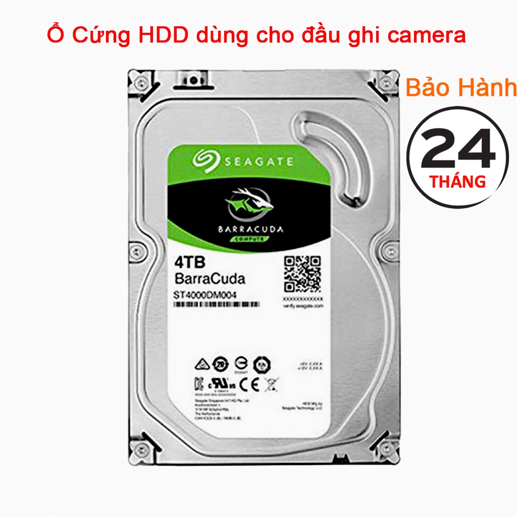 Trọn Bộ Camera 1/2/3/4 Mắt Hikvision Chính Hãng 2Mp Full HD 1080P , Ổ Cứng Tùy Chọn