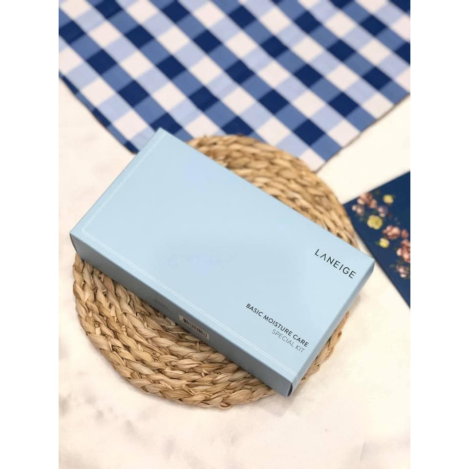 Set DƯỠNG ẨM làm TRẮNG DA Laneige mini Moisture Kit