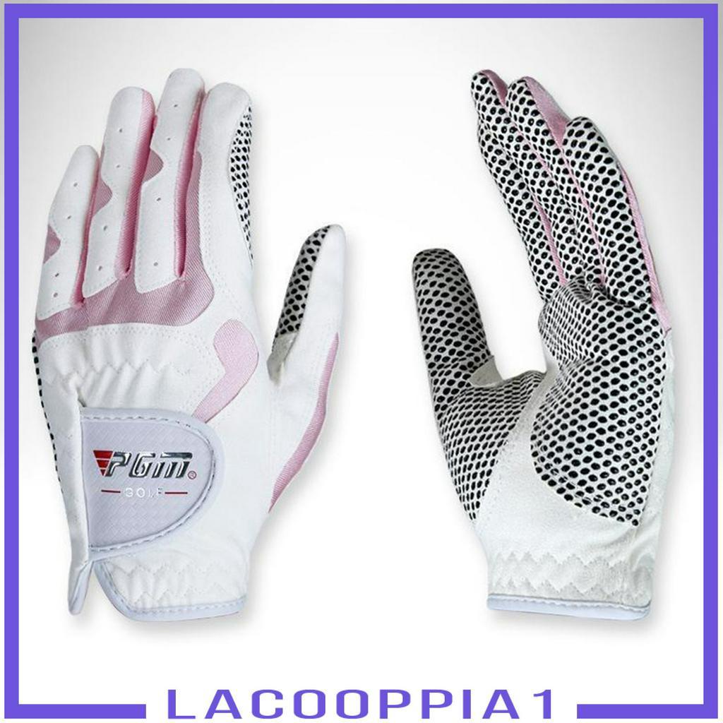 [Lacooppia1] Găng Tay Đánh Golf Trái Phải Mềm Mại Thoáng Khí Cao Cấp Cho Nữ