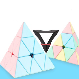 【Có hàng sẵn】Rubik Pyramid 3x3x3 đẹp, xoay trơn không rít độ bền cao Rubik Rubik YJ Shengshou