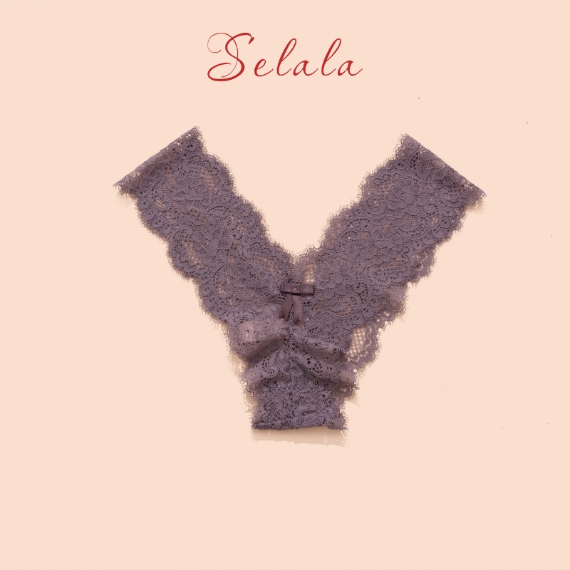 Quần Lọt Khe Selala Ren Siêu Quyến Rũ Thoải Mái Tôn Vòng 3 Cực Sexy QLK07