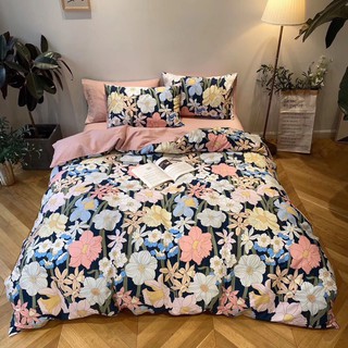 [COTTON 51-60] Bộ Chăn Ga Gối 4 Món 100%