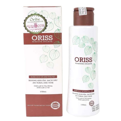 Dung dịch vệ sinh phụ nữ trầu không Oriss