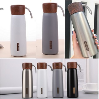 BÌNH GIỮ NHIỆT NẮP GỖ DELICATE 500ML