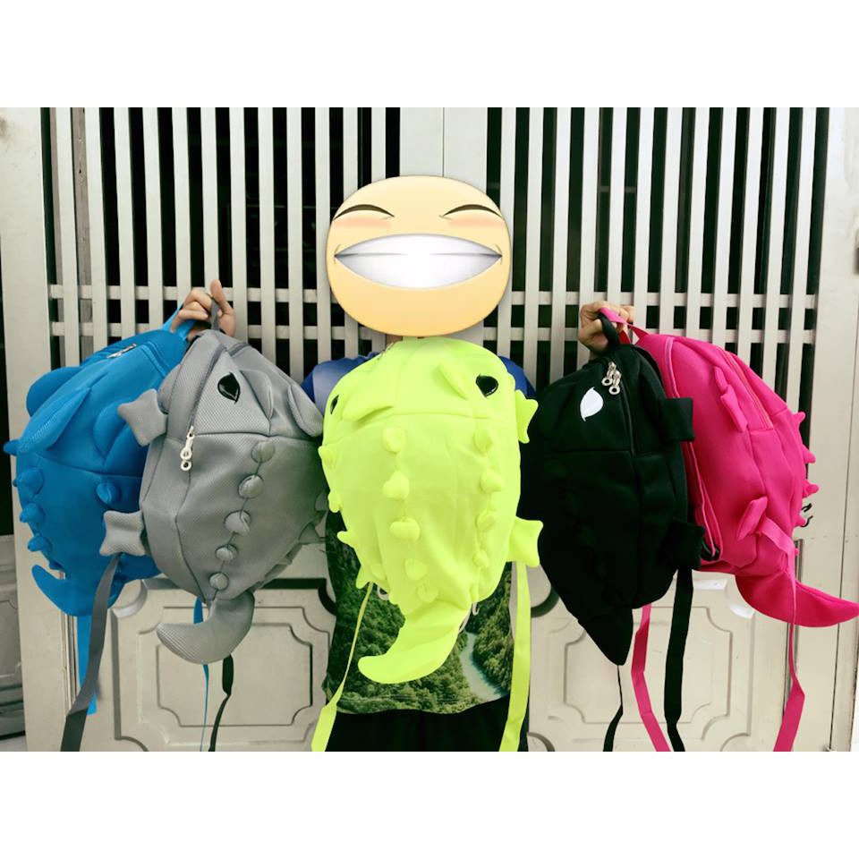 Balo khủng long màu xám