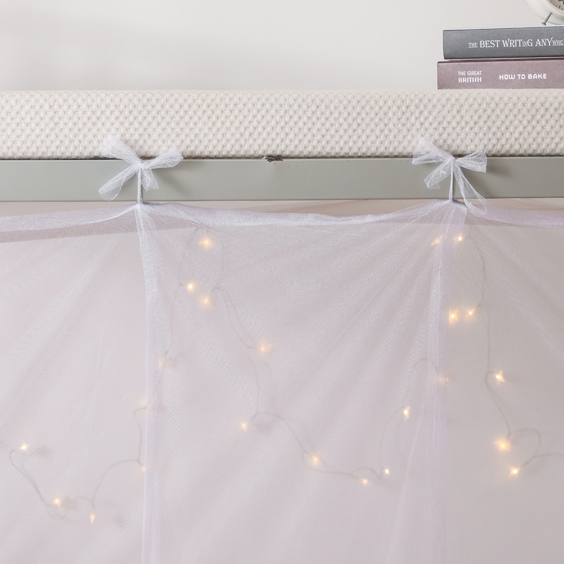 [Mới] Mùng Chống Muỗi Dày Hai Tầng Màu Trơn Thời Trang Trọng Lượng Nhẹ / Hồng Cho Giường Ký Túc Xá / Sinh Viên