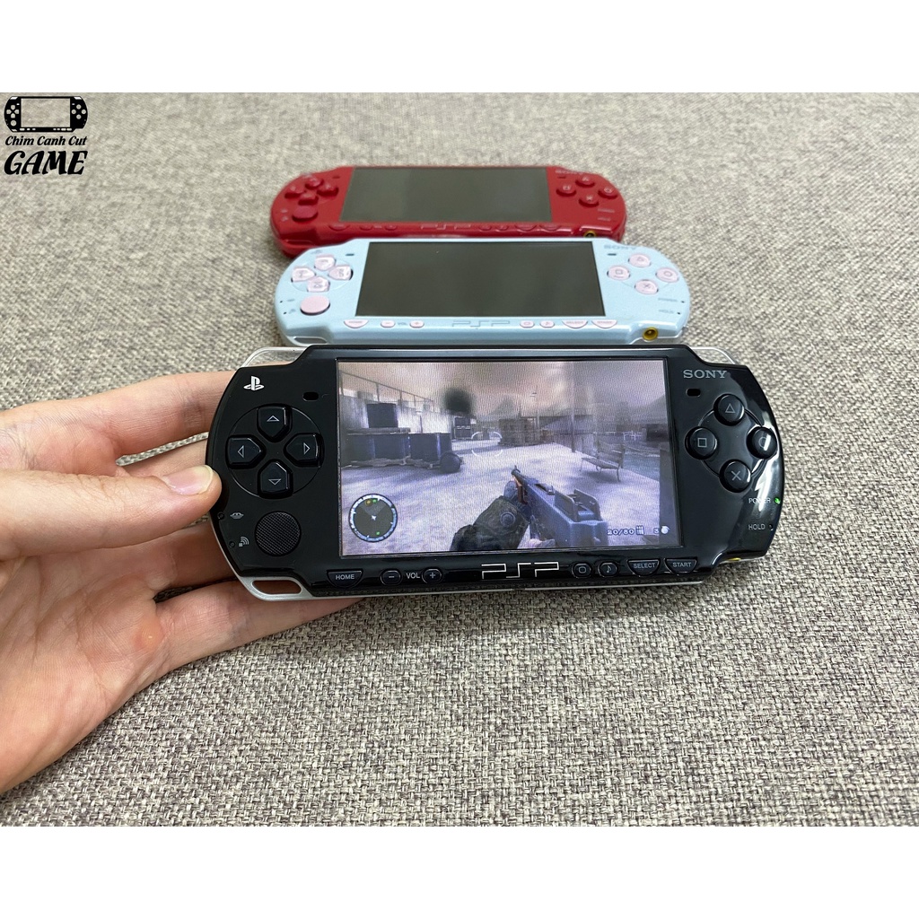 Máy PSP 2000 (Miễn phí cài Game, Phụ kiện đầy đủ)