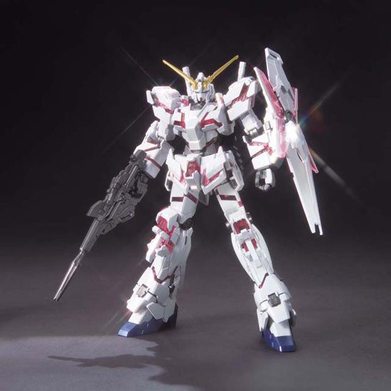 Mô hình Gundam Bandai HG UC 100 Unicorn Gundam Destroy Mode Titanium Finish [GDB] [BHG]