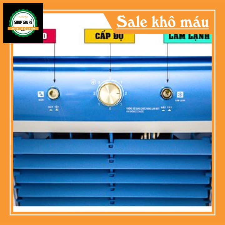 QUẠT ĐIỀU HÒA HƠI NƯỚC MODEL HS-588A, HS-35A 40L TẶNG KÈM 2 BÌNH ĐÁ KHÔ