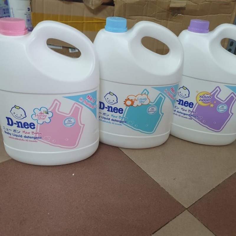 Nước Giặt + Xả vải D-nee 3000ml hàng chĩnh hãng có tem phụ công ty Đại Thịnh phân phối
