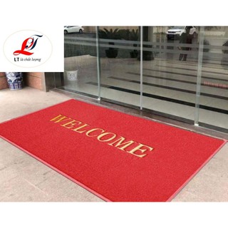 Thảm chùi chân welcome120x180cm, thảm để khách sạn sang trọng, cơ quan, nhà hàng