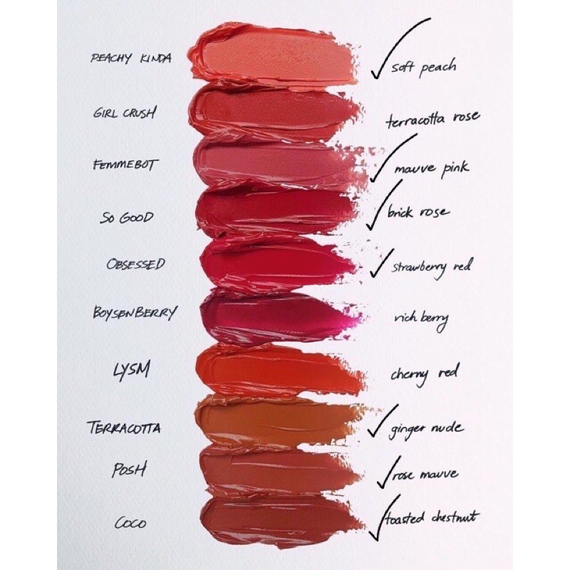 Son kem lì Sunnies Face Lip Dip, son kem bền màu mịn môi màu đẹ