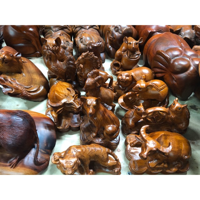 Bộ tượng 12 con giáp