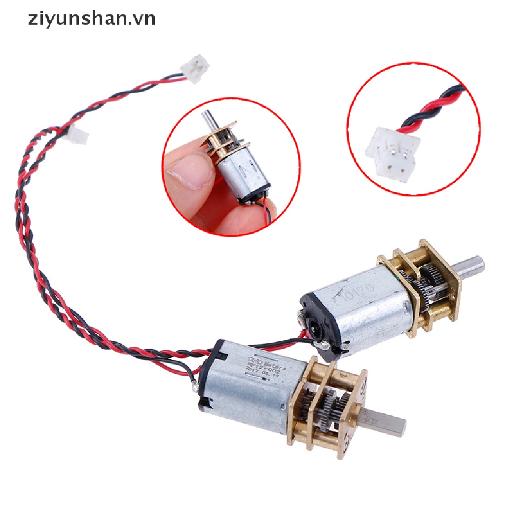 Mô Tơ Giảm Tốc Độ Giảm Xóc DC 3V-6V 5V 55rpm micro n20