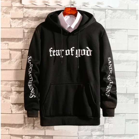 [Mã FASHIONMALLT4 giảm 15% tối đa 30K đơn 150k] Áo khoác hoodie chui ASALA unisex (FEAR) | WebRaoVat - webraovat.net.vn