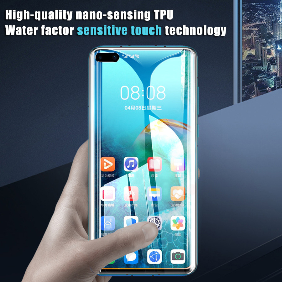 Dán Film dẻo Miếng dán màn hình PPF trong suốt Full Màn cho Huawei P40 P30 P20 Lite Pro Mate 20 X Nova 3i 5T 7 Se 7i 8i Honor 8X Y7a Y7P Y5P Y6P Y6s Y9s Y9 Prime Y7 Pro Y9 2019