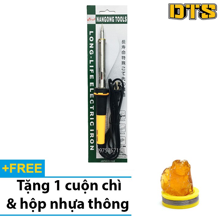 ⚜️FREESHIP⚜️ Mỏ hàn chì 100W NanGong JAPAN STYLE - Tặng 1 cuộn thiếc và 1 hộp nhựa thông