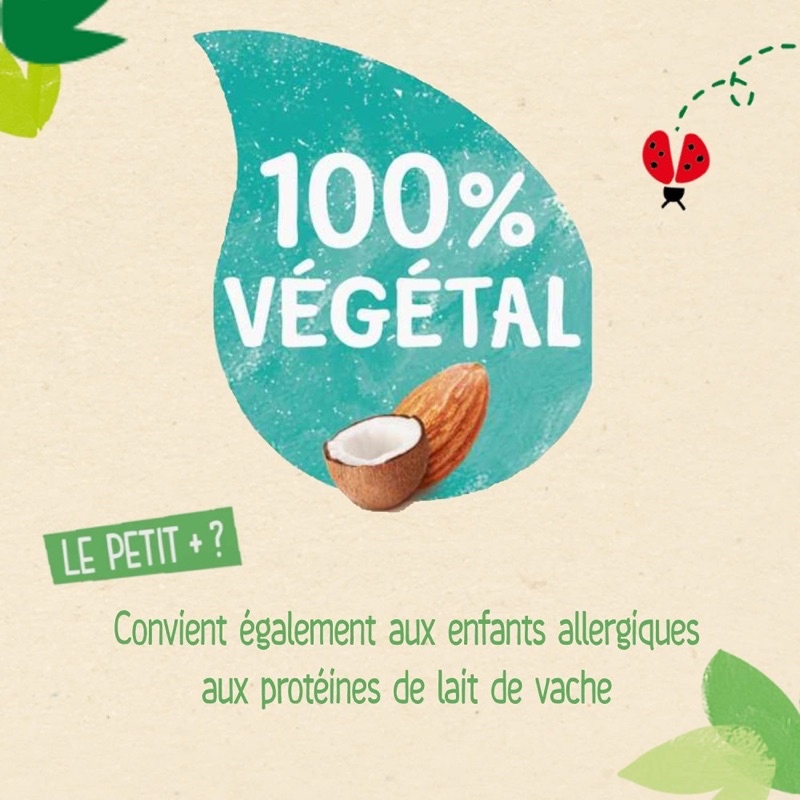 Trái cây nghiền mix sữa dừa Bledina cho bé ăn dặm dị ứng đạm bò túi 90gr - hàng air Bituti Shop