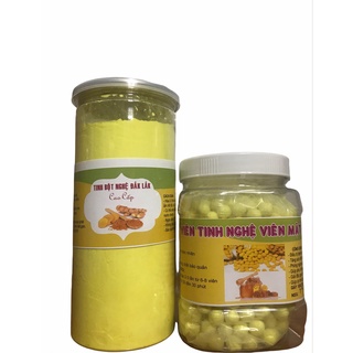 Tinh Bột Nghệ Nhà Làm 100% An Toàn,Thơm,Dễ Uống [ 500gram]