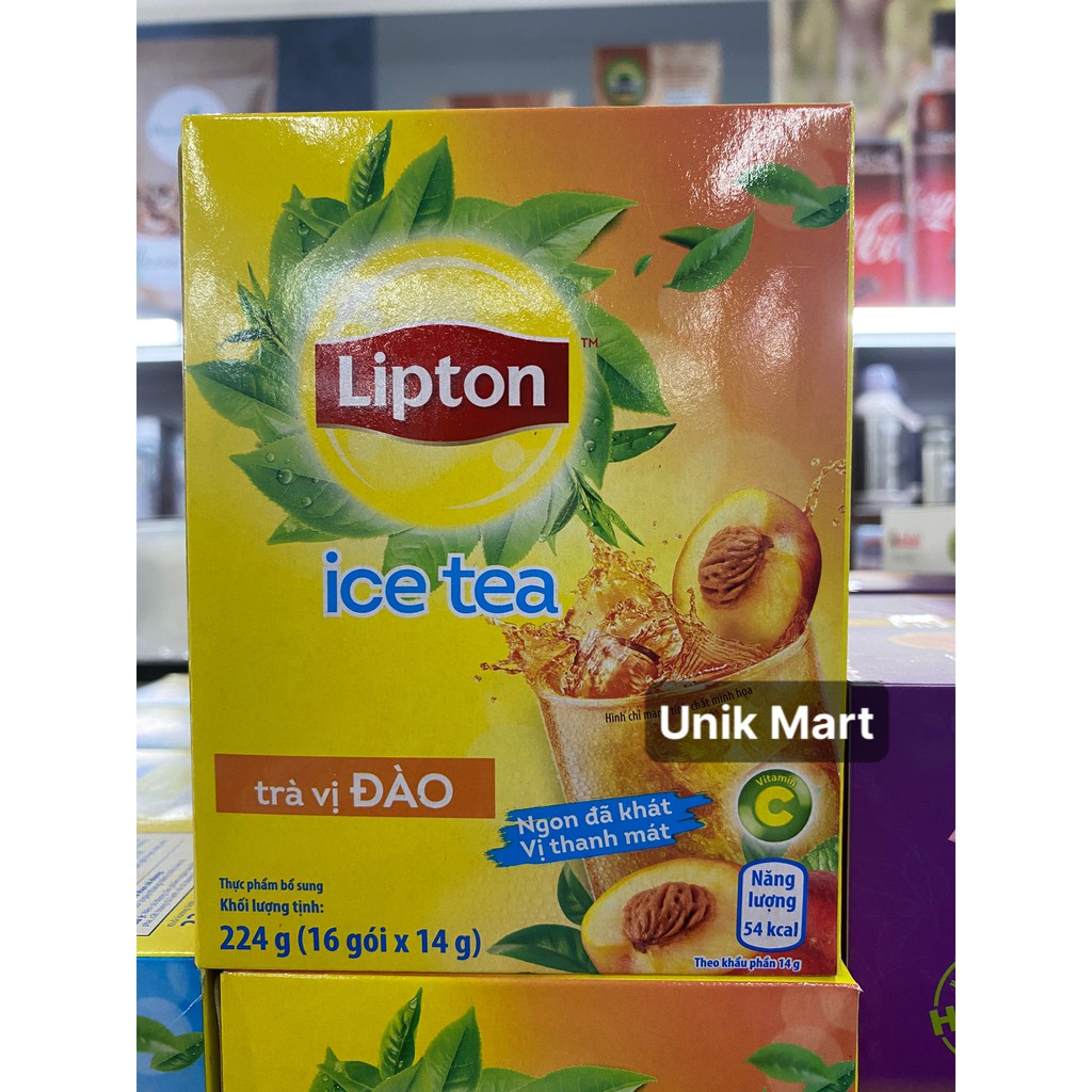 Trà Lipton Ice Tea vị đào hộp 224g - 1023548