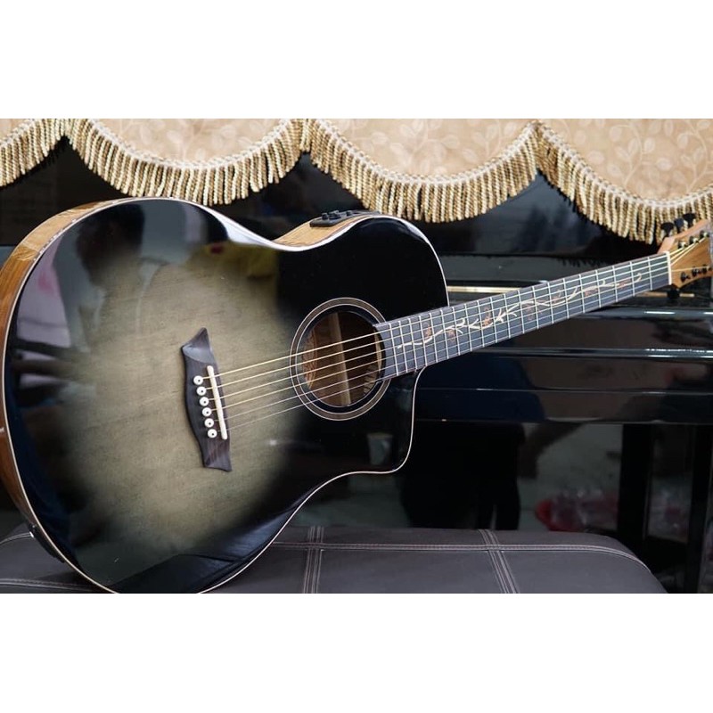 Đàn Guitar Acoustic Washbum BTS9 Chính hãng,Thương hiệu Mỹ Có EQ