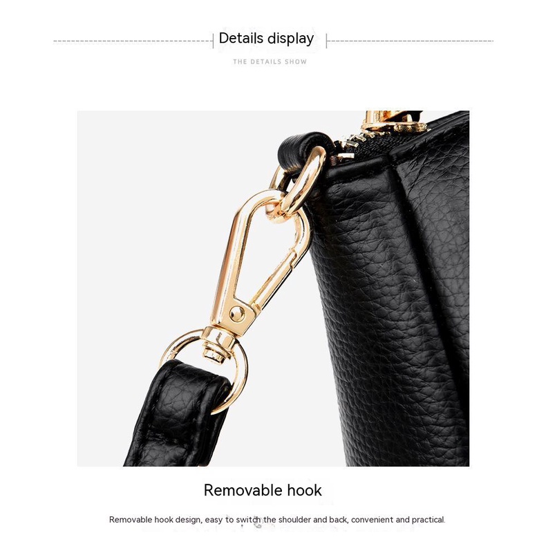 Túi Xách Da Mềm Nhiều Lớp Phong Cách Hàn Quốc 2022 6091#