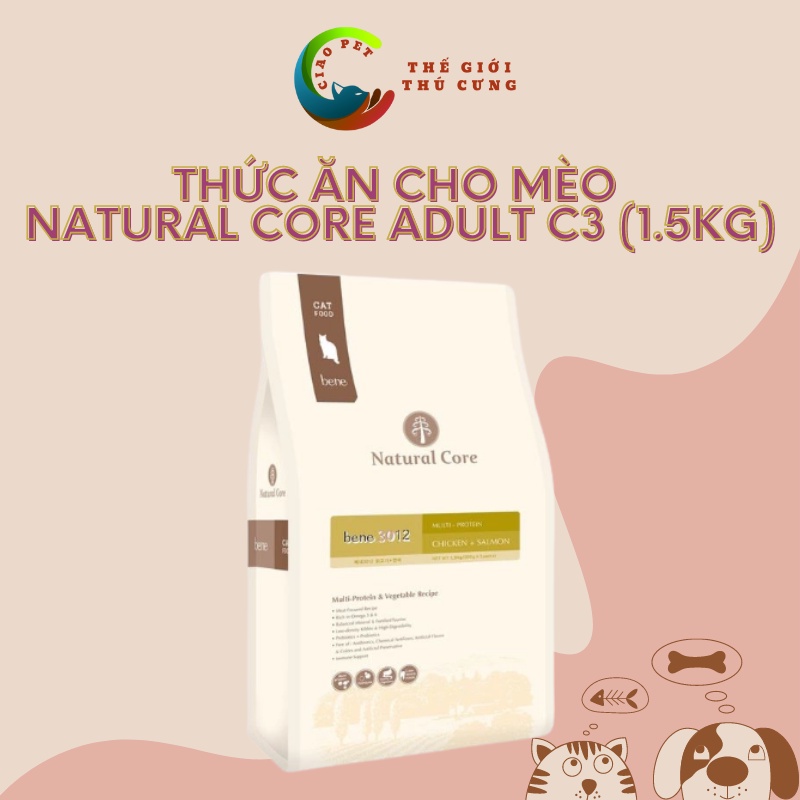 THỨC ĂN CHO MÈO - NATURAL CORE ADULT