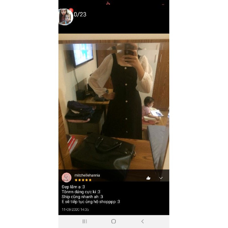 Váy đầm tay dài tiểu thư cực xinh | BigBuy360 - bigbuy360.vn