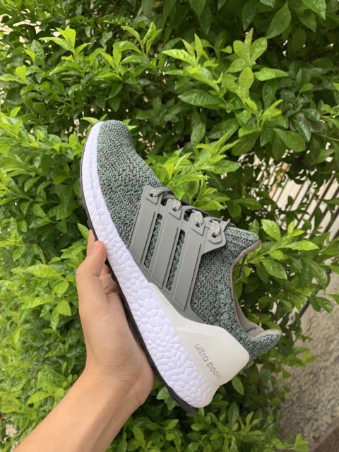 (Có sẵn+ Fullbox) Giày Ultra Boost 4.0 Xanh Rêu Rep