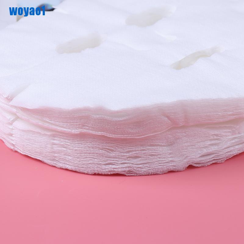 (hàng Mới Về) Set 100 Mặt Nạ Giấy Bằng Vải Không Dệt Dùng Một Lần Diy | BigBuy360 - bigbuy360.vn