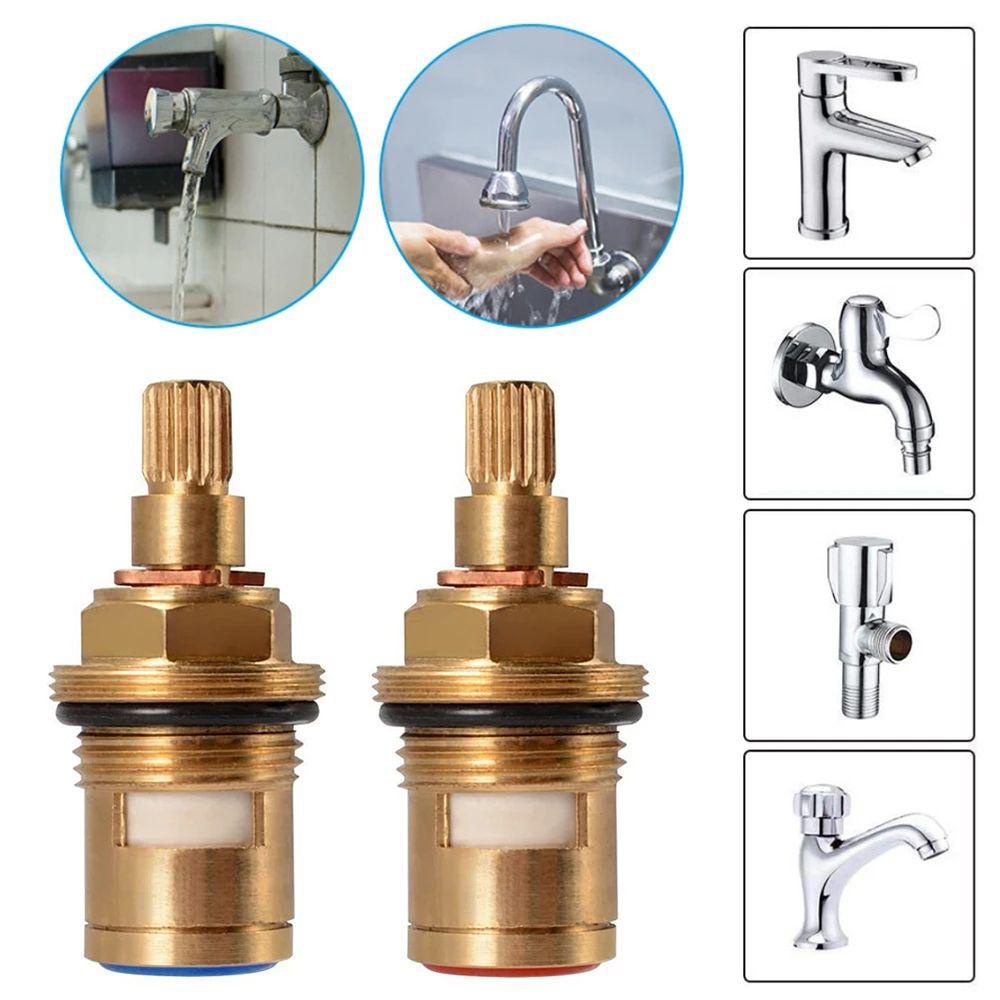 SUENIN Bộ 2 Van Nối Vòi Nước Bằng Đồng Thau
