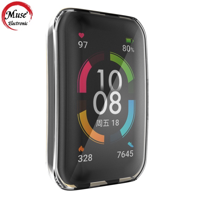 Ốp Lưng Tpu Mềm Trong Suốt Cho Huawei Band 7